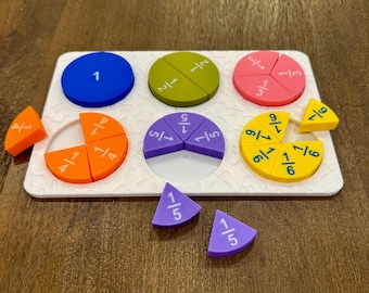 STEM - Fraction Puzzle