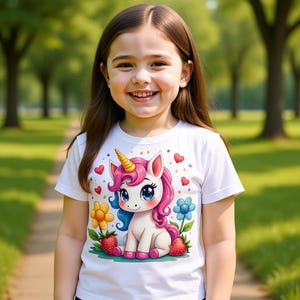 Unicorn Clipart Bundle – 9 Cute Transparent PNG Designs – Digital Download – Commercial Use