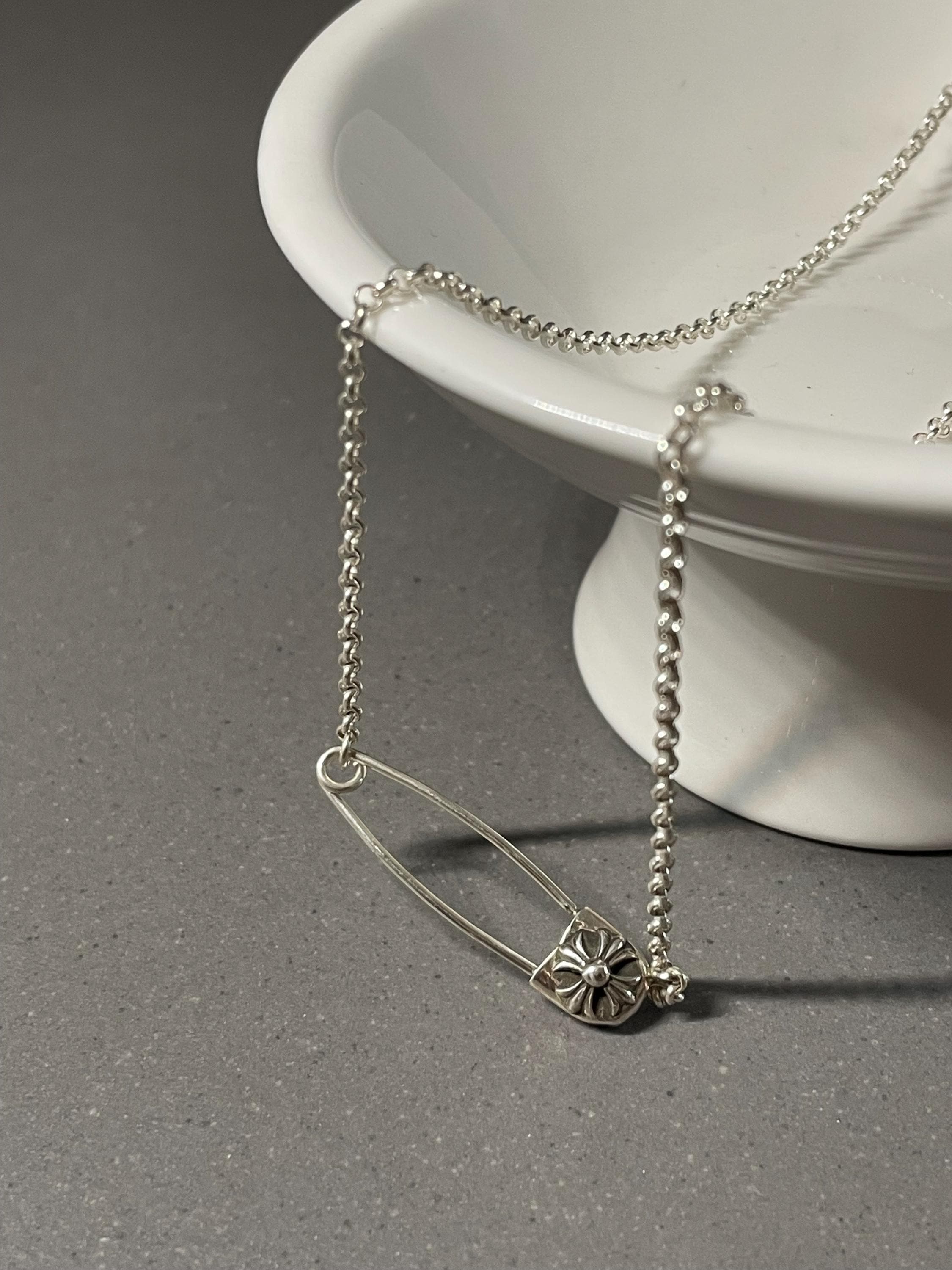 希少品◆CHROME HEARTS◆SAFETY PIN 安全ピン 925シルバー Chrome Hearts - クロムハーツ SAFETY PIN SM/スモール
