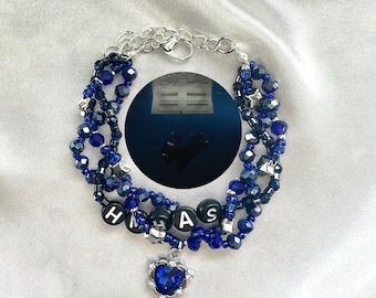 Personalisiertes Armband, inspiriert vom Album „Hit Me Hard and Soft“ von Billie Eilish