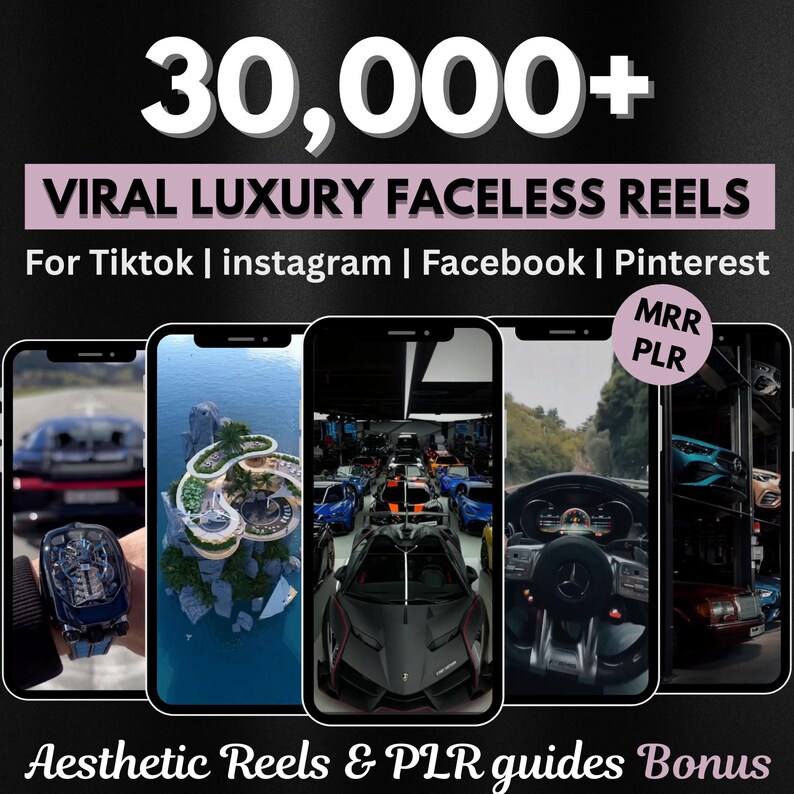 30.000+ Viral Luxury Rich Lifestyle Videos Reels
