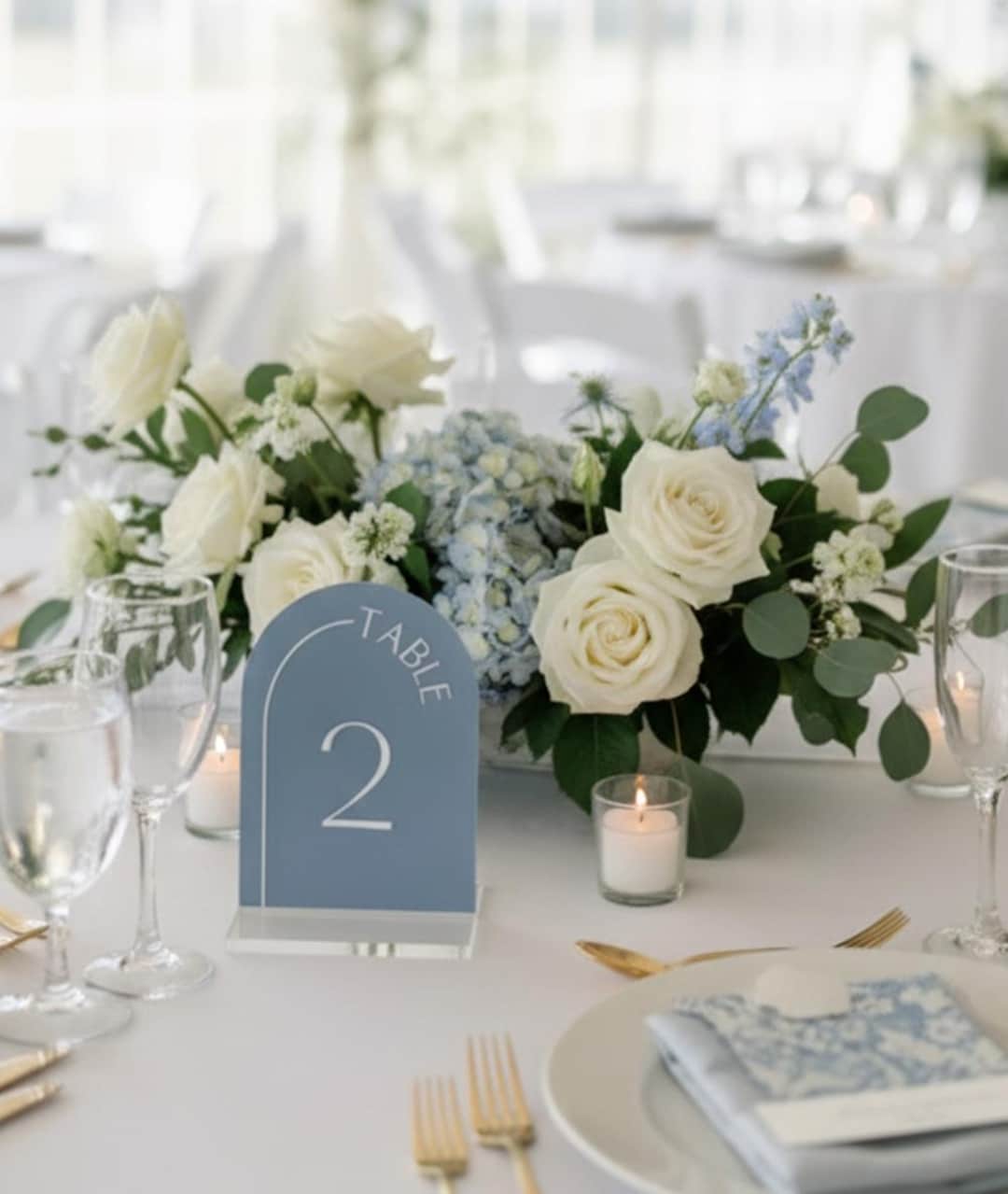 Acrylic Table Numbers – Arch Wedding Table Numbers, Modern Elegant ...