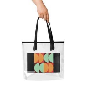 Clean Transparent Tote Bag