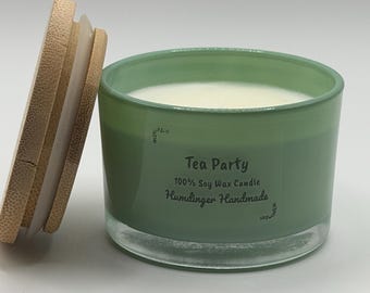 Tea Party, Soy Wax Candle