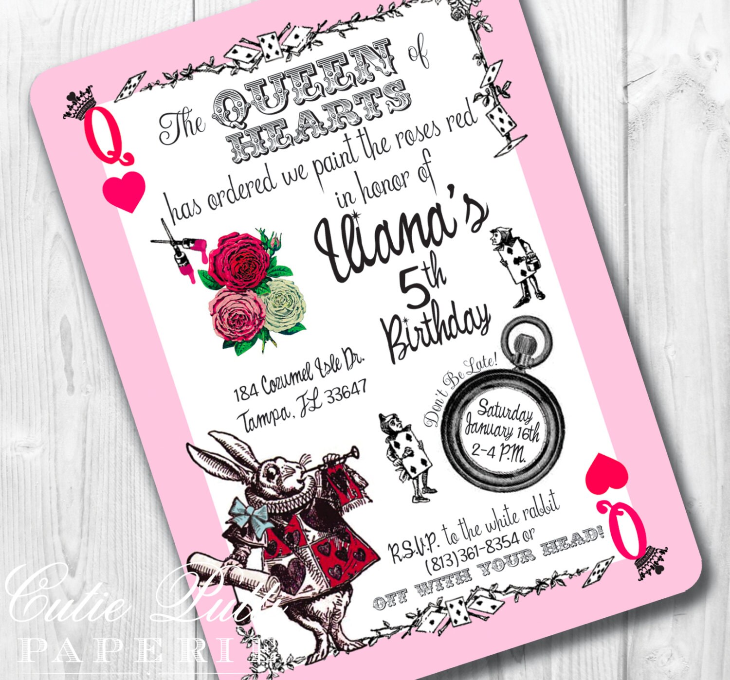 Free Printable Custom Invitations 4
