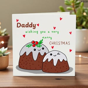 Tarjeta de Navidad para papá: ¡Feliz Navidad! - Linda tarjeta navideña festiva - Tarjeta de Feliz Navidad