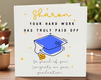 So Proud of You Graduation Card, Gefeliciteerd Graduation Card, Minimal Graduate Card, Class of 2026 Grad Card, Proud of You-kaart
