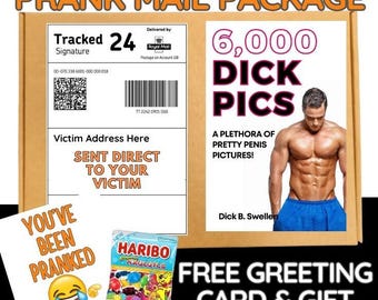 Paquete de correo de bromas hilarante: regalo de broma divertido para adultos