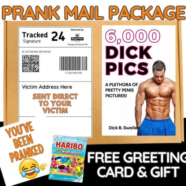 Lustiges Streich Post Paket: Lustiges Erwachsenen Gag Geschenk