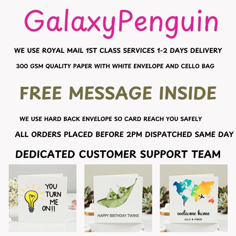 Funny Royal Guard Birthday Card – British Humor Greeting Card-Funny Birthday Card,Elegant Birthday Card, Handwritten Font, Personalised Card image 2