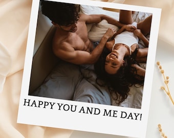 Personalized Photo Card: Romantic Anniversary Keepsake
