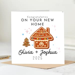 New beginnings new memories  card, Housewarming card, Moving House card, Moving card, Personalised Home card, New Home Card