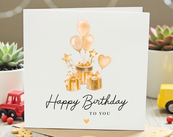 Carte D'anniversaire Pour Sœur - Pawsome Party Chats Ballons - Carte D