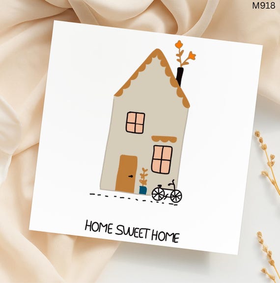 Personalised Congratulations On Your New Home House Card