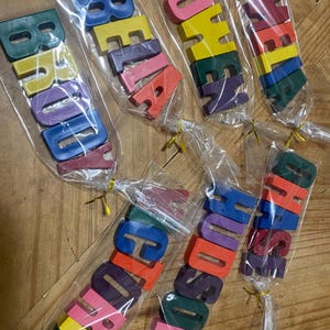 Crayones con nombre personalizado