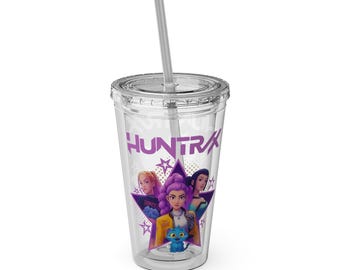 Vaso térmico Huntrax Characters / Vaso de cazador de demonios K-pop de 16 oz