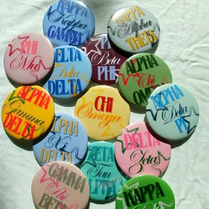 Sorority Gameday Button - Sorority Basics- Gameday Pin 3&quot;
