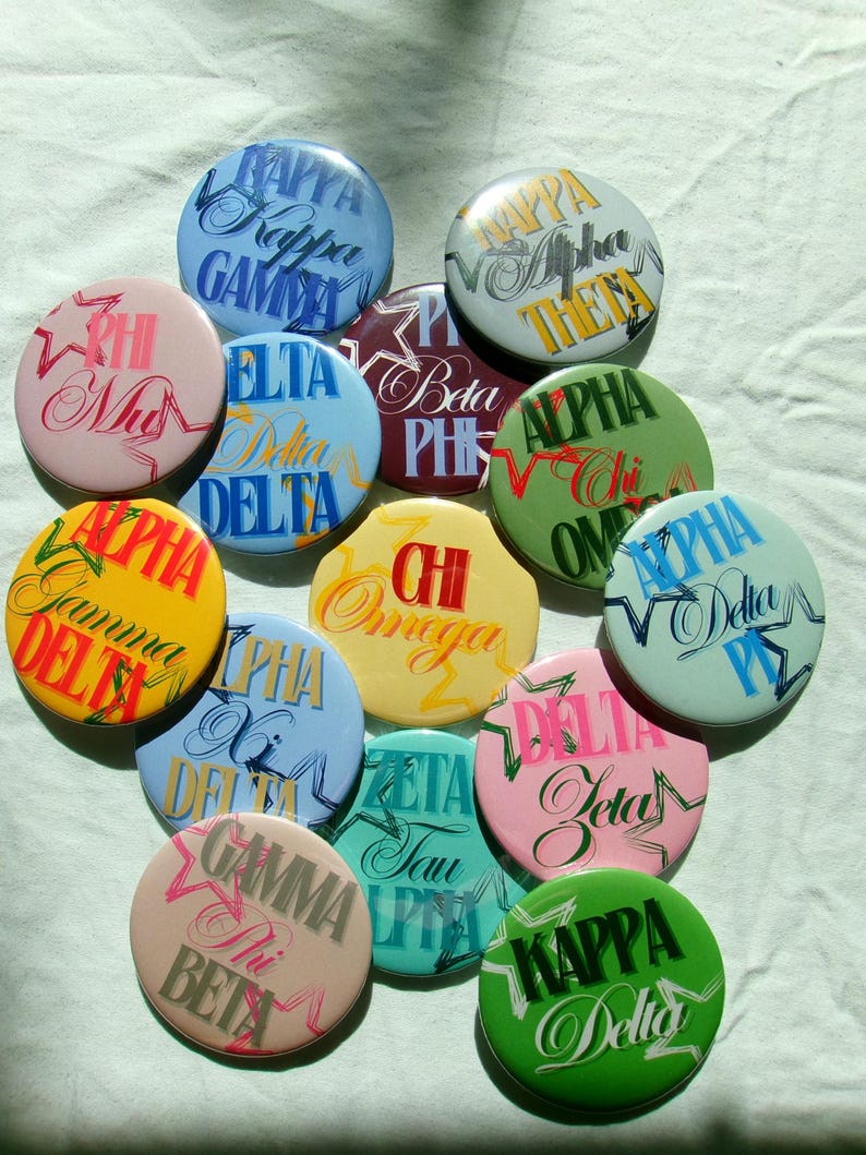Sorority Gameday Button - Sorority Basics- Gameday Pin 3