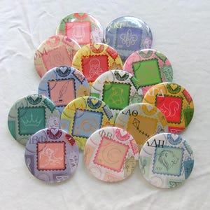 Sorority Gameday Button - Sorority Stamp - Gameday Pin 3&quot;