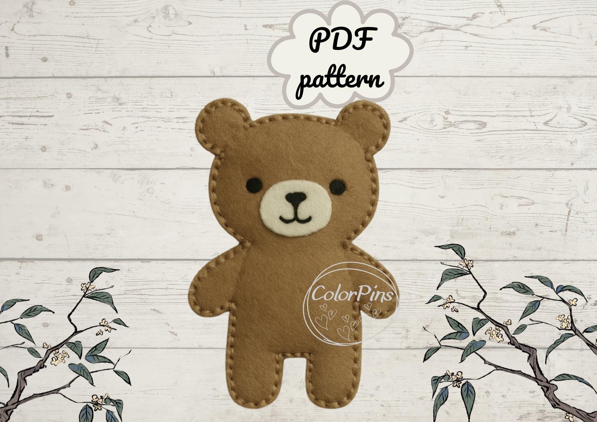 Orsetto di feltro Italia