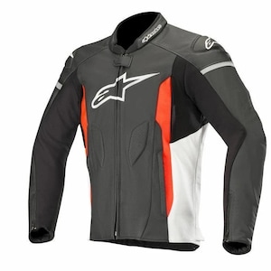 Men’s Alpinestars MotorbikeGenuine Cowhide  Leather Motorcycle Jacket, Perfect Gift for Him