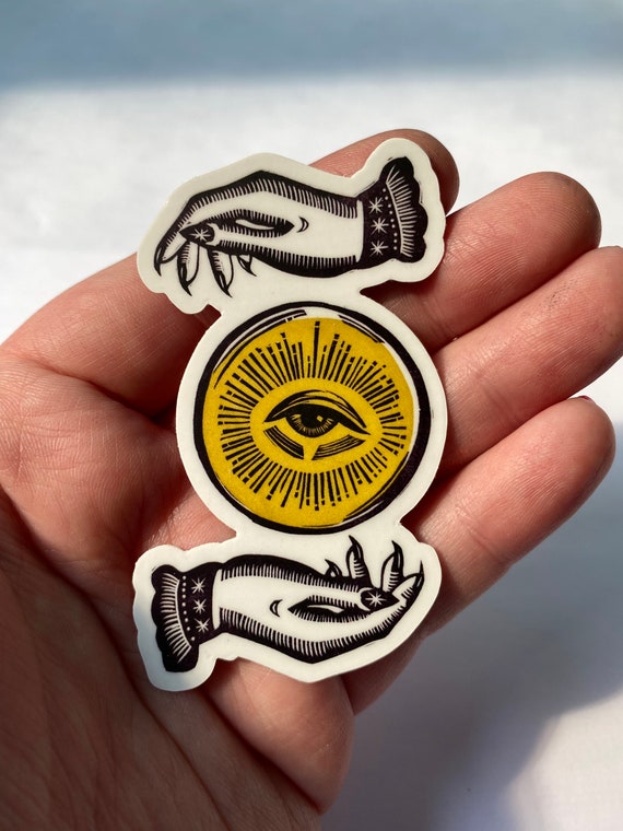 Flying Eyeball Sticker - Sticker Graphic - Waterproof - Fade Resistant Die  Cut