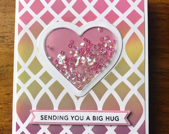 Heart Shaker Card