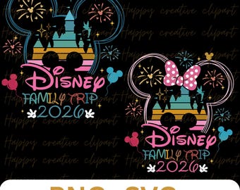 Bundle Family Vacation 2026 Svg, Png, Family Trip Svg, Family Squad Svg, Friend Squad Svg, Files Vacay Mode Svg