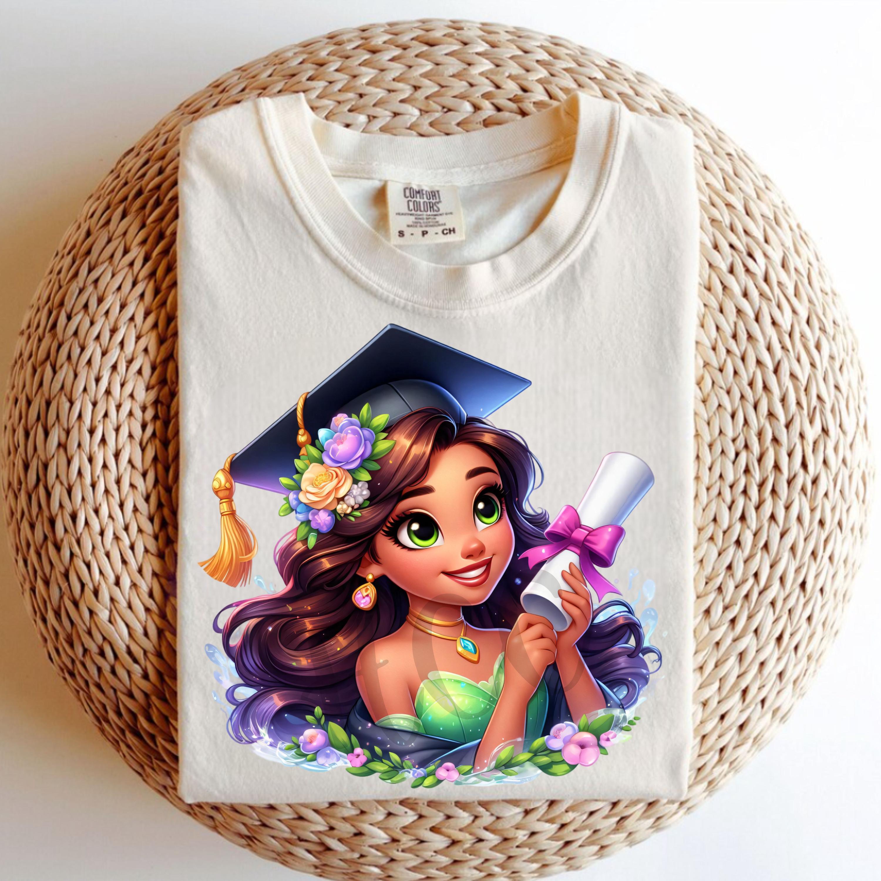 Phd Princess 20+ Cartoon Princess Graduation 2026 Png Bundle, Cartoon Character ...