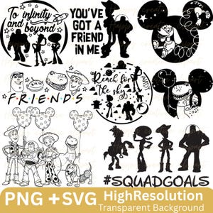 Paquete de historias de amigos en formato SVG y PNG, descarga instantánea en DXF. Diseño imprimible de vacaciones familiares en formato PNG y SVG para Cricut. Archivo de corte de vinilo.