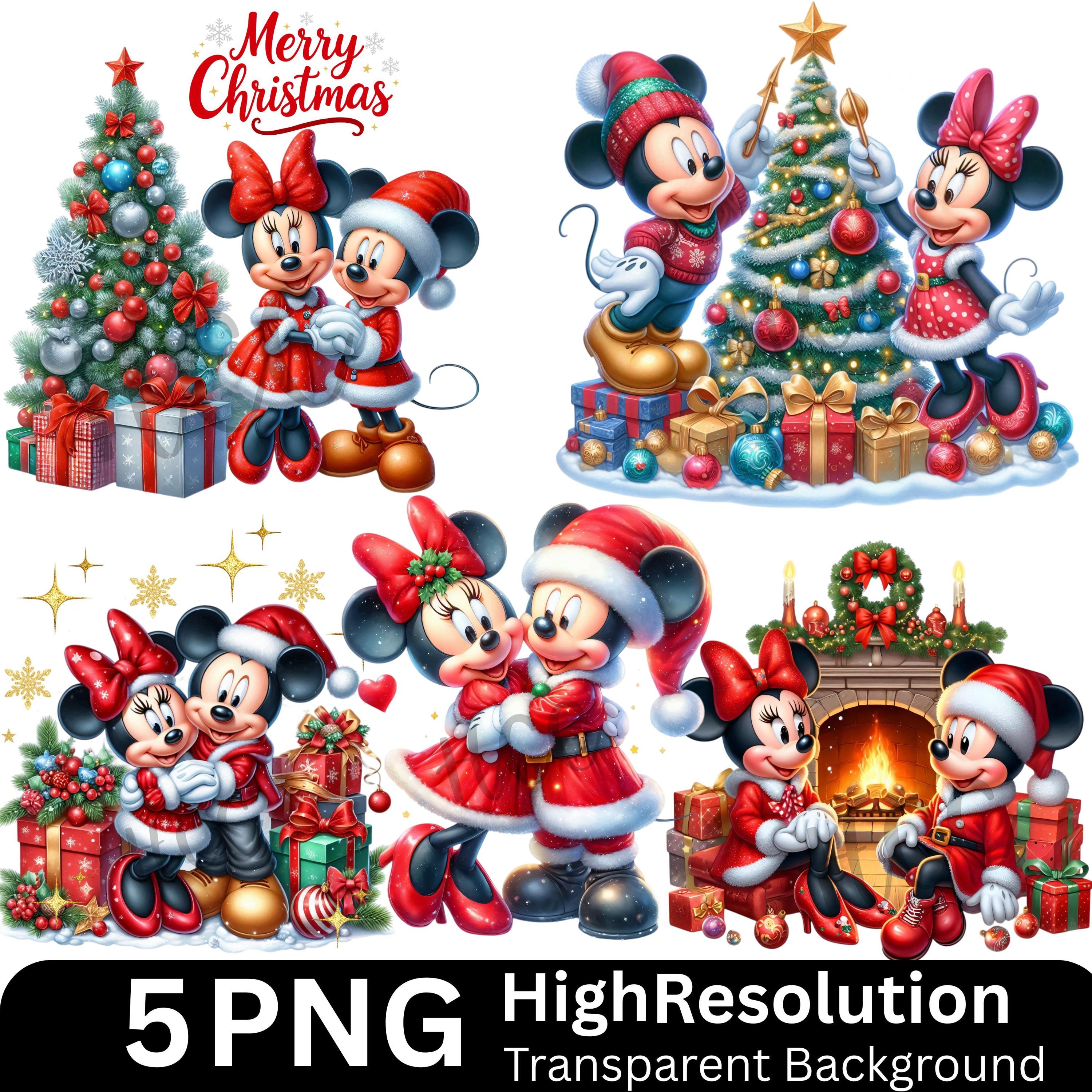 Navidad de mickey mouse - Etsy México, image size:3000x3000
