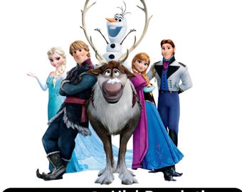 Princess PNG -  Winter Clipart, Snowflake, Reindeer & Snowman Sublimation Design, Magical Cold Season Shirt PNG
