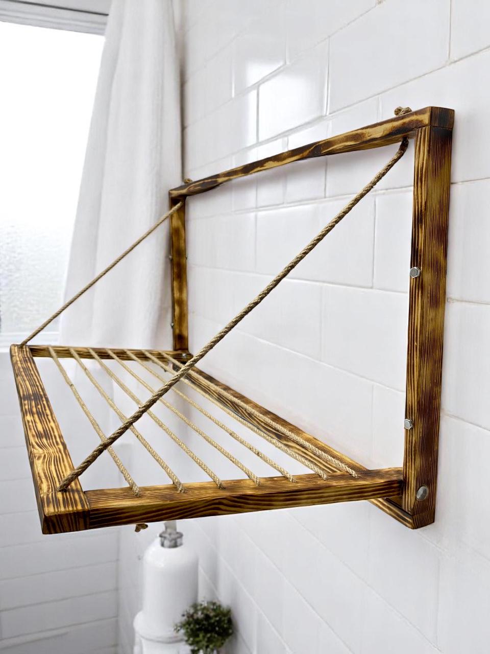 Sèche-serviettes, Etendoir mural : Etendoir en bois, Etendoir à linge - Etendoir pliable