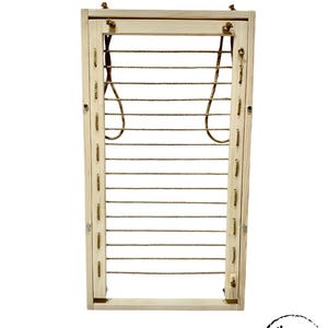 Towel drying rack, Wall mounted rack: Foldable rack, Wooden drying rack, Laundry drying rack - Folk wall decor