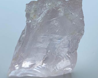 Raw Rose Quartz Stone 46 Carats: Natural Pink Gemstone
