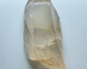 Cristal de quartz rose brut 59 ct | Pierre brute de quartz rose naturel pour bijoux et soins
