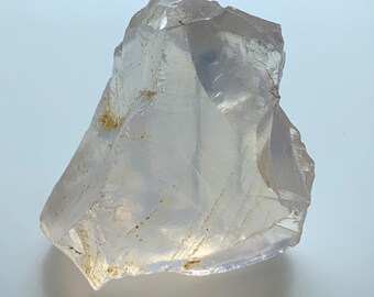 Raw Rose Quartz Stone 70 Carats: Natural Pink Gemstone