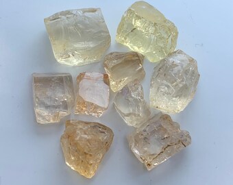 Raw Topaz Gemstone Lot: 29 Carats Natural Stones for Jewelry