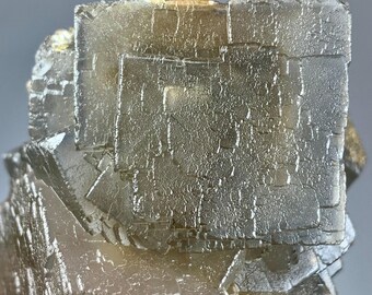 Rare Cubic Fluorite Crystal Cluster from Pakistan – Natural Mineral Specimen (384 gm)