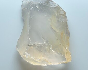 Cristal de quartz rose brut 36 carats | Pierre brute de quartz rose naturel pour bijoux et soins