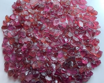 Natural African Rhodolite Garnet Stones 500 Carats Raw Gemstone Lot, jewelry
