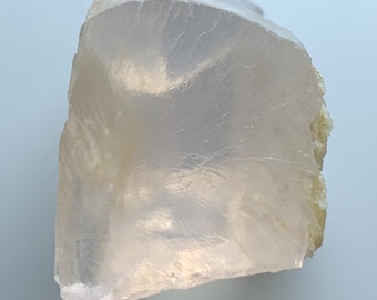 Pietra di quarzo rosa grezzo da 72 carati: pietra preziosa rosa naturale