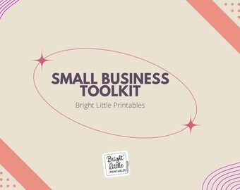 Ultimate Small Business Toolkit | Printable Business & Marketing Templates Bundle
