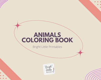 Tiere der Welt Malbuch | Druckbare Natur Spaß für Kinder