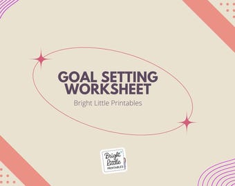 Semester Goal Setting Pack | Academic Goals & Reflection