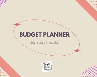 Small Business Budget Planner | Finance & Expense Tracker PDF