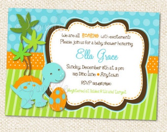 baby dinosaur baby shower ideas