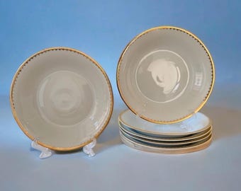 超希少な卵パック（大きめサイズ）と茶色の卵6個入り ～ リモージュ製