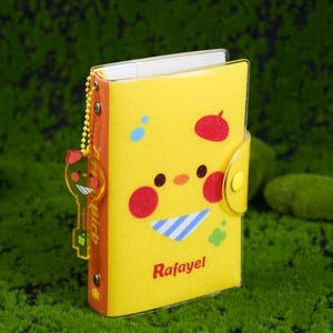 Love and Deepspace Rafayel Notebook Set – Glitter Acrylic Cover, Keychain