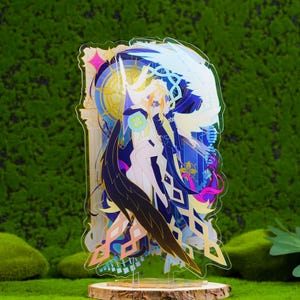 Genshin Auswirkungen Naberius 22 cm Double Insert Acrylic Standee | Himmlische Principles Themen Geschenk für sie